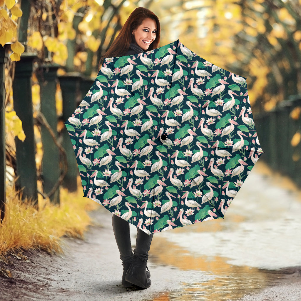 Pelican Pattern Print Design 03 Umbrella