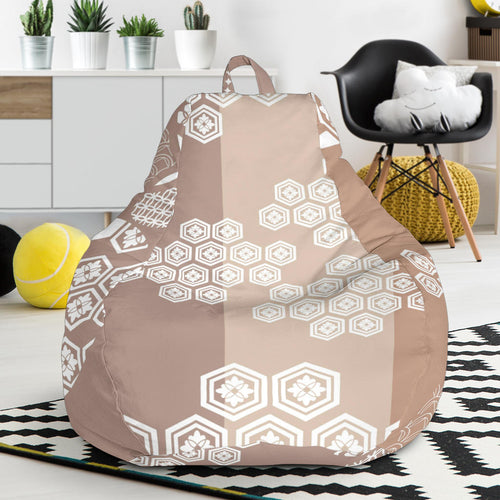 Beautiful Hexagon Japanese  Pattern Bean Bag Cover