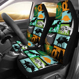 Dinosaurs Print Pattern Universal Fit Car Seat Covers