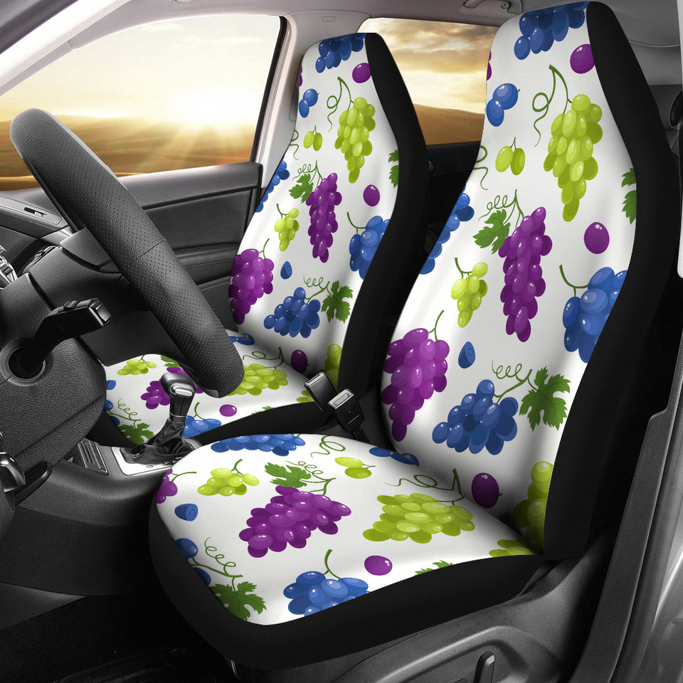 Grape Pattern Universal Fit Car Seat Covers