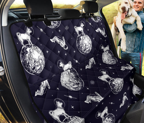 Chihuahua Space Helmet Astronaut Pattern Dog Car Seat Covers