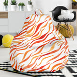 Fire Flame Watercolor Pattern Bean Bag Cover
