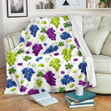 Grape Pattern Premium Blanket