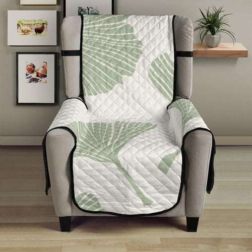 Ginkgo leaves pattern Chair Cover Protector