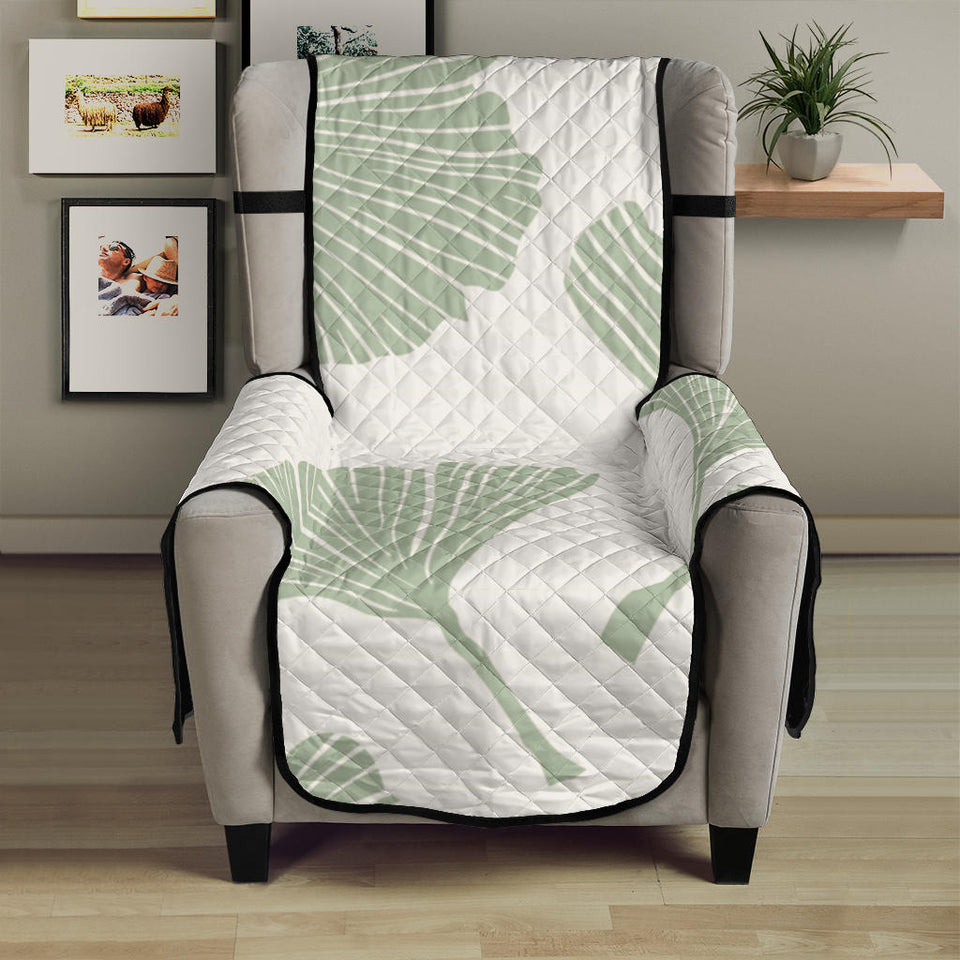 Ginkgo leaves pattern Chair Cover Protector