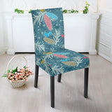 Squirrel Pattern Print Design 01 Dining Chair Slipcover