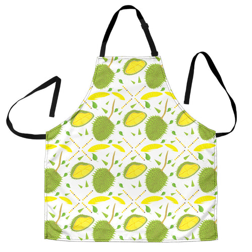 Durian Pattern Background Adjustable Apron