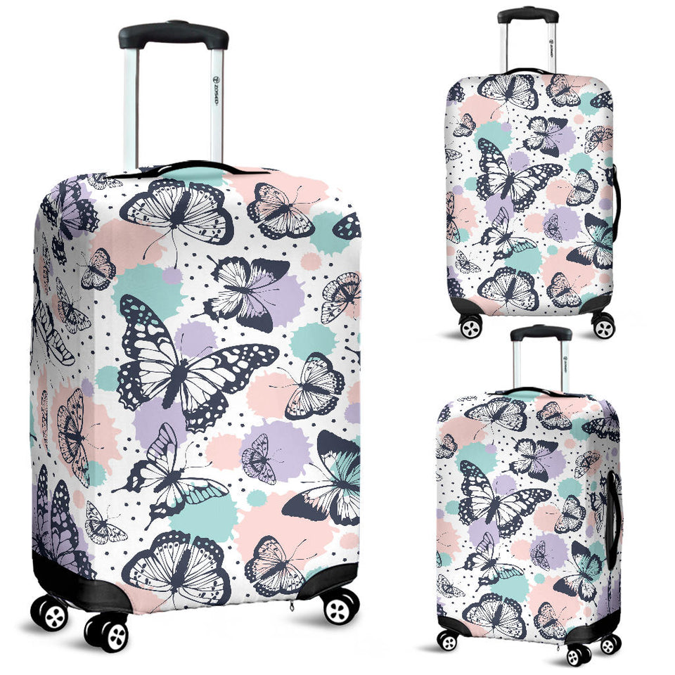 Butterfly Pattern Luggage Covers