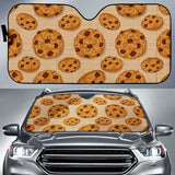 Cookie Pattern Car Sun Shade