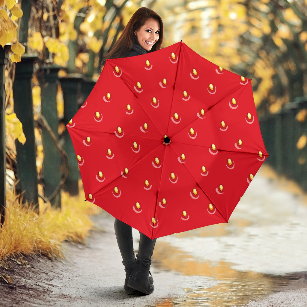 Strawberry Texture Skin Pattern Umbrella