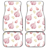 Garlic Pattern Front And Back Car Mats