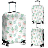 Pastel Color Cactus Pattern  Luggage Covers