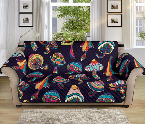 Colorful mushroom pattern Sofa Cover Protector