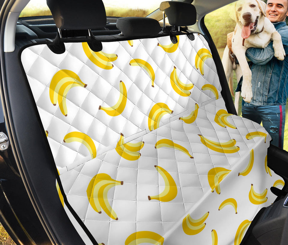 Banana Pattern Dog Car Seat Covers