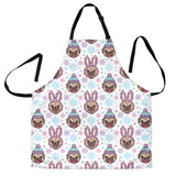 Cute Pug Hat Rabbit Costume Pattern Adjustable Apron