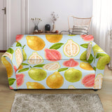 Guava Design Pattern Loveseat Couch Slipcover