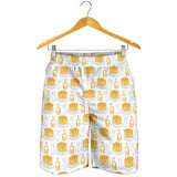 Pancake Pattern Print Design 05 Men Shorts