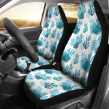 Coral Reef Pattern Print Design 04 Universal Fit Car Seat Covers