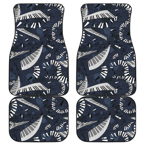 Piano Pattern Print Design 02 Front and Back Car Mats