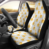 Pancake Pattern Print Design 05 Universal Fit Car Seat Covers