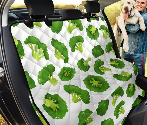 Cute Broccoli Pattern Dog Car Seat Covers