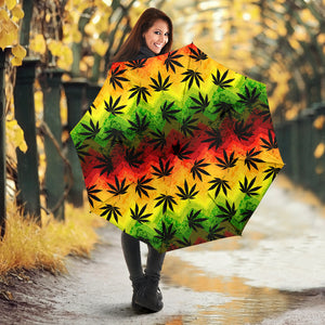 Canabis Marijuana Weed Pattern Print Design 03 Umbrella