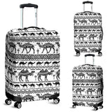 Camel Polynesian Tribal Pattern Luggage Covers
