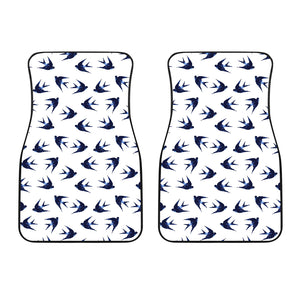 Swallow Pattern Print Design 03 Front Car Mats