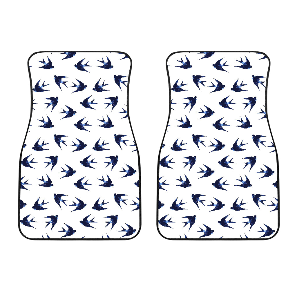 Swallow Pattern Print Design 03 Front Car Mats