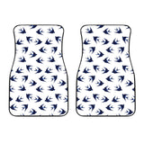 Swallow Pattern Print Design 03 Front Car Mats