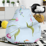 Watercolor Tulips Pattern Bean Bag Cover