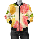 Beautiful Guava Pattern Women'S Bomber Jacket