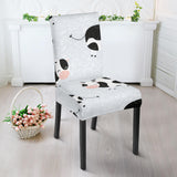 Cute Cows Pattern Dining Chair Slipcover