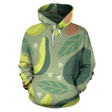 Avocado Pattern Men Women Pullover Hoodie