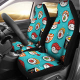 Cute Sushi Pattern  Universal Fit Car Seat Covers