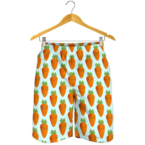 Carrot Pattern Print Design 03 Men Shorts