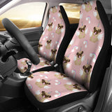 Cute Unicorn Pug Pattern Universal Car Seat Covers