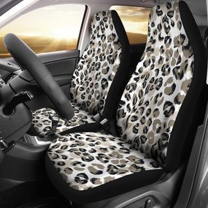 Leopard Skin Print Pattern Universal Fit Car Seat Covers