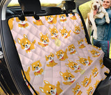 Cute Shiba Inu Dog Pattern  Dog Car Seat Covers