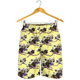 Ostrich Pattern Print Design 04 Men Shorts
