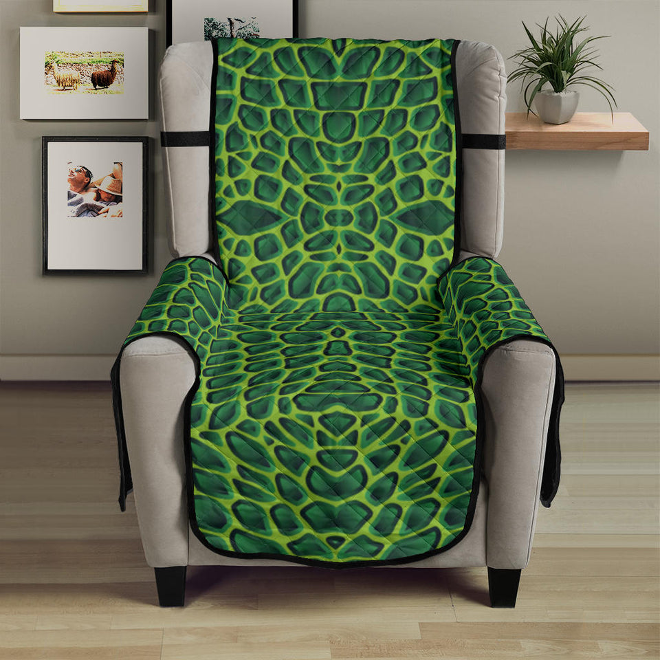 Crocodile Skin Printed Chair Cover Protector