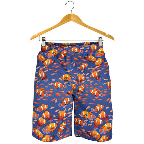 Clown Fish Pattern Print Design 04 Men Shorts