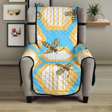 Bee honeycomb pattern Chair Cover Protector