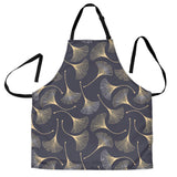 Gold Ginkgo Leaves Adjustable Apron