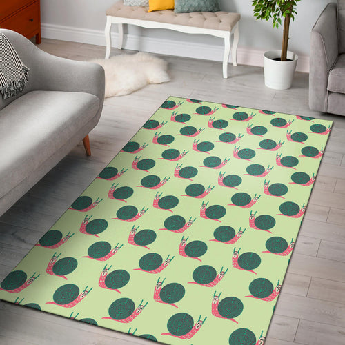 Snail Pattern Print Design 04 Area Rug