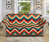 zigzag  chevron colorful pattern Sofa Cover Protector