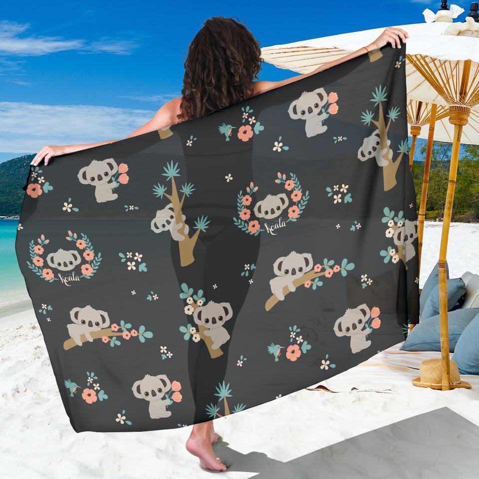 Cute Koala Pattern Sarong