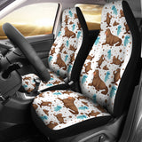 Sea Lion Seals Jellyfish Pattern  Universal Fit Car Seat Covers