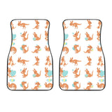 Cute Kangaroo Pattern Front Car Mats