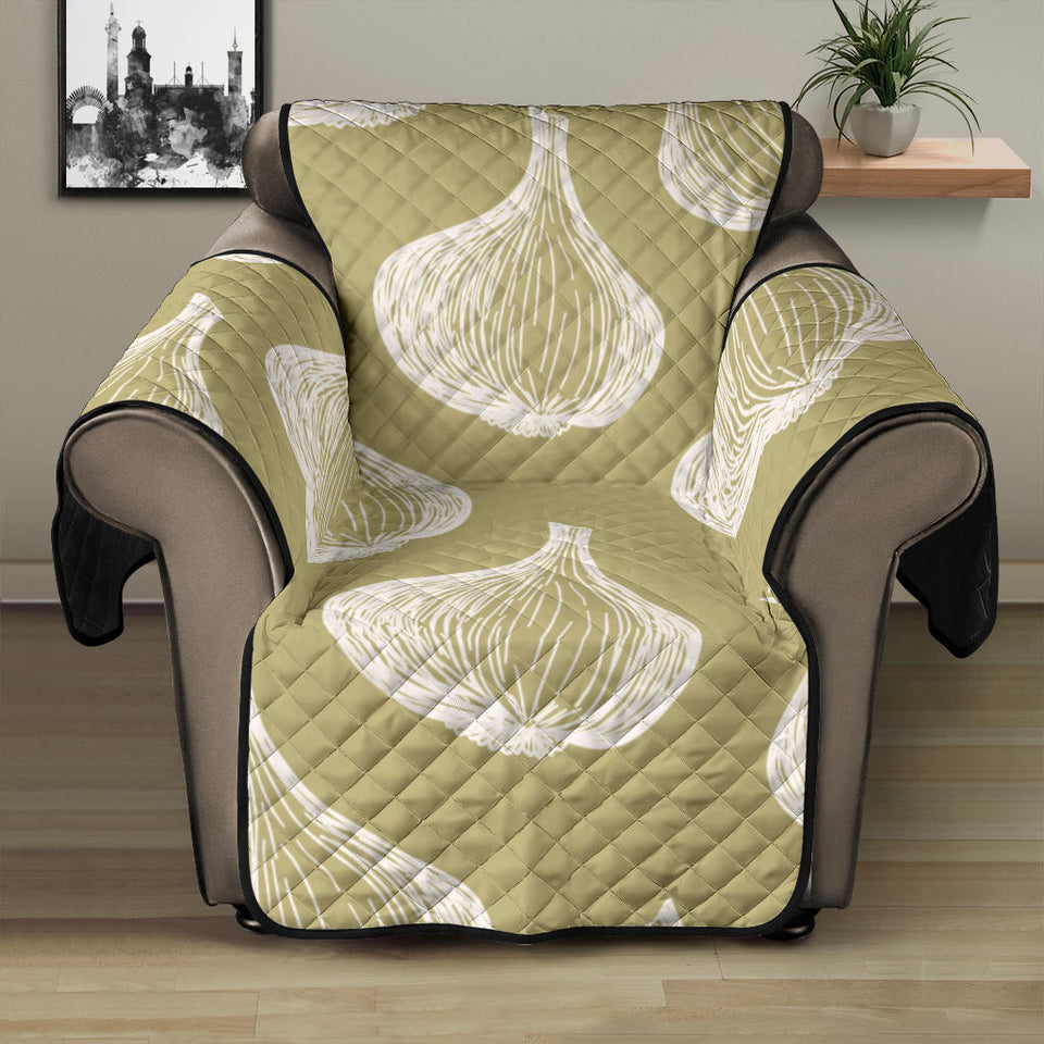 Garlic design pattern Recliner Cover Protector